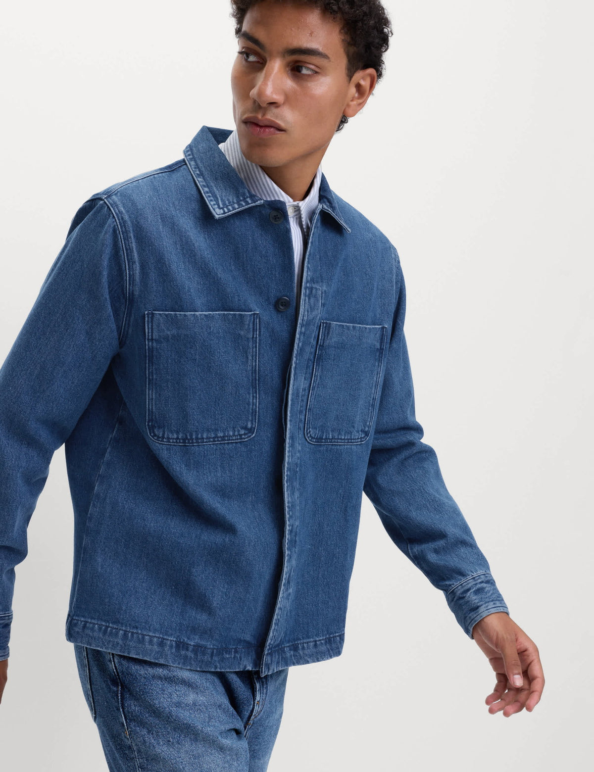 Denim Gömlek Ceket