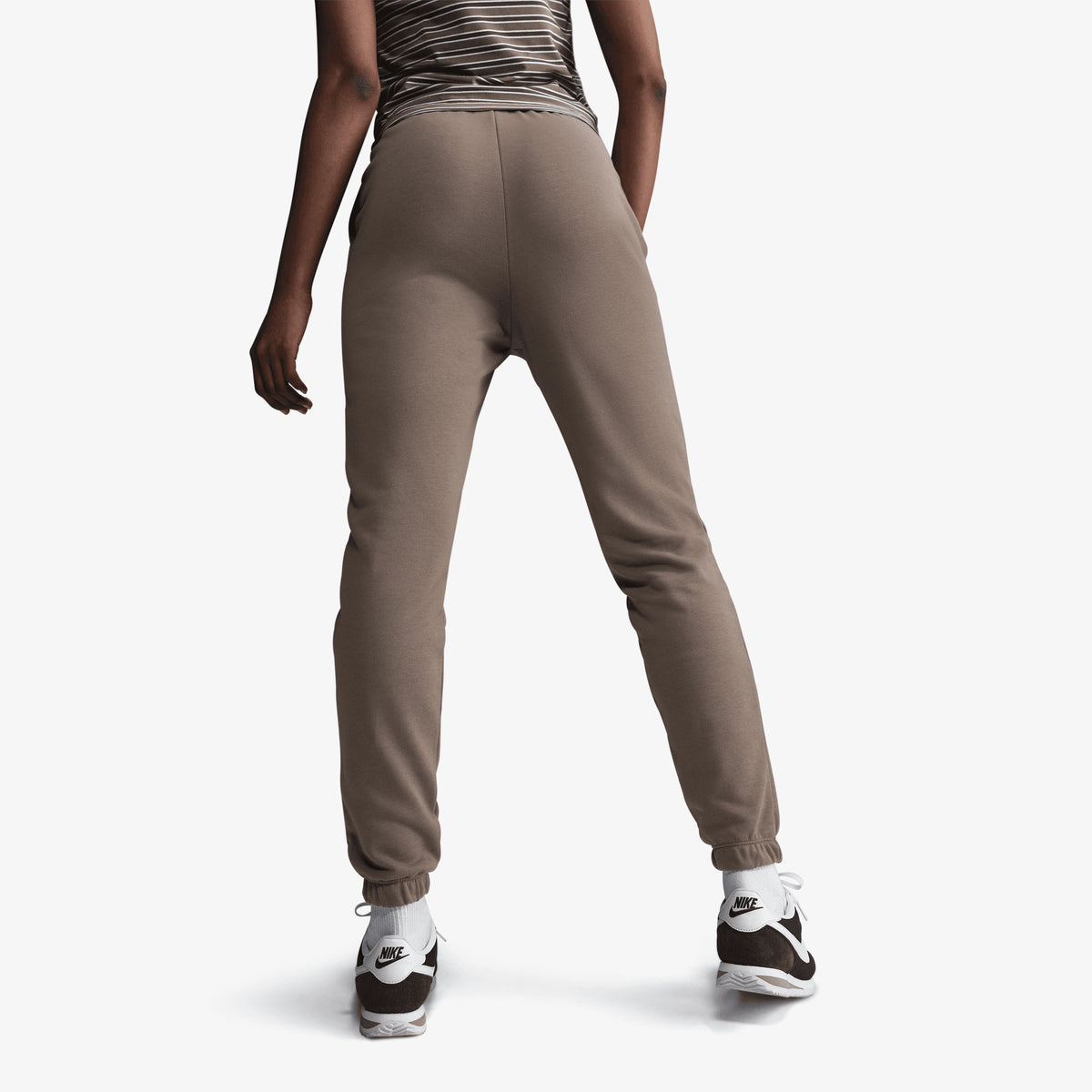 Nike Sportswear Chill Knit Kadın Kahverengi Eşofman Altı