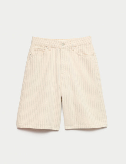 Denim Kadın Bermuda
