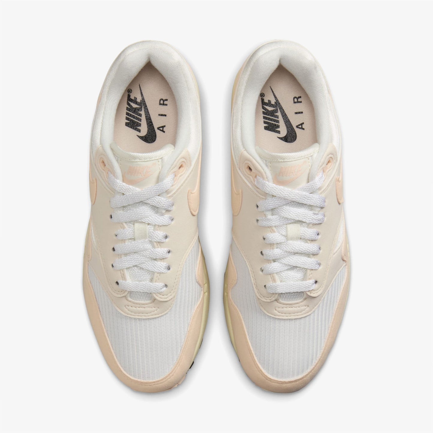 Nike Air Max 1 Kadın Beyaz Krem Pembe Sneaker