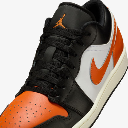 Nike Air Jordan 1 Low Erkek Turunuc/siyah Spor Ayakkabı