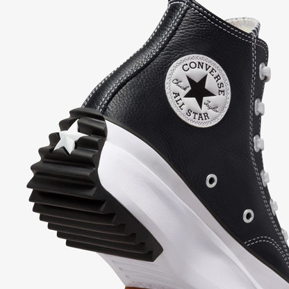 Converse Run Star Hike Platform Foundational Leather Unisex Siyah Sneaker