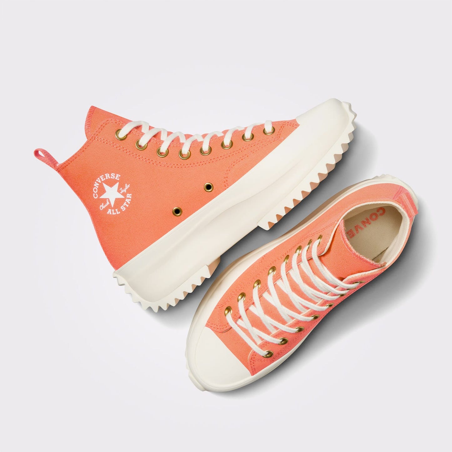 Converse Run Star Hike Unisex Kahverengi Platform Sneaker