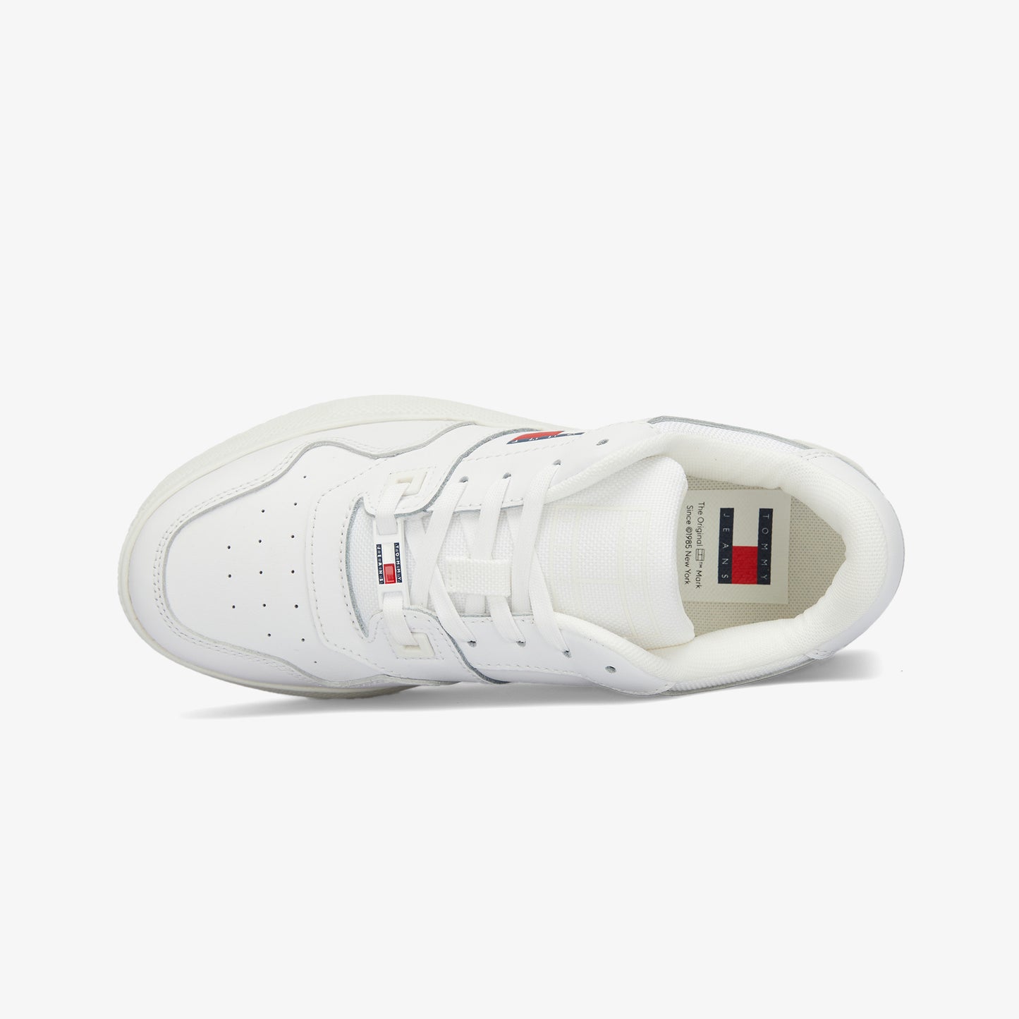 Tommy Jeans Retro Basket Platform Kadın Beyaz Spor Ayakkabı