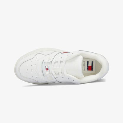 Tommy Jeans Retro Basket Platform Kadın Beyaz Spor Ayakkabı