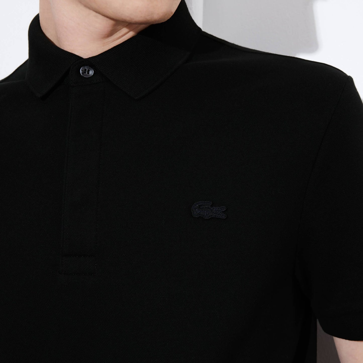 Lacoste Paris erkek Regular Fit Siyah Polo