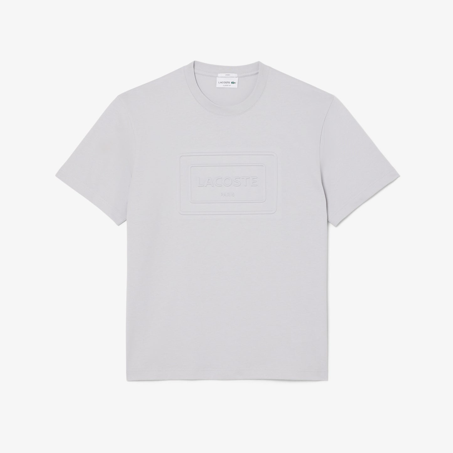 Lacoste Classic Fit Unisex Gri T-shirt