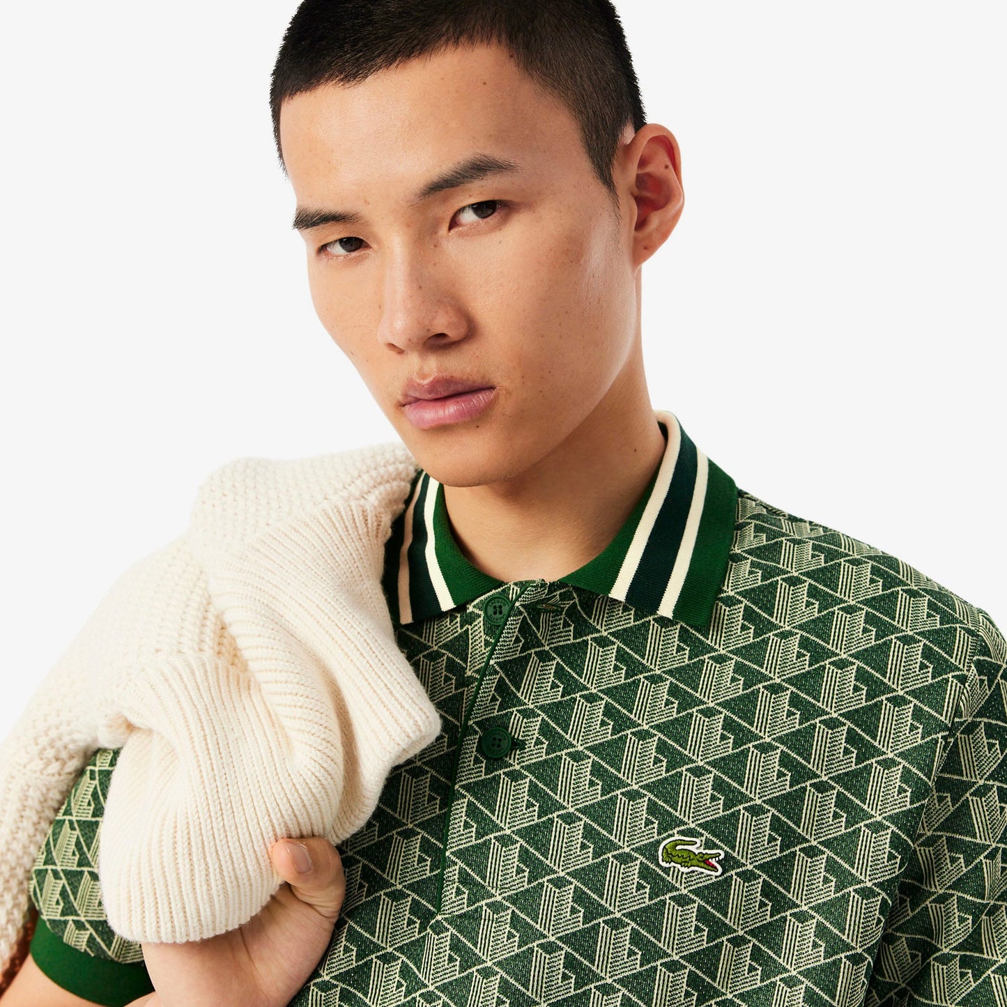 Lacoste Classic Fit Erkek Yeşil Polo
