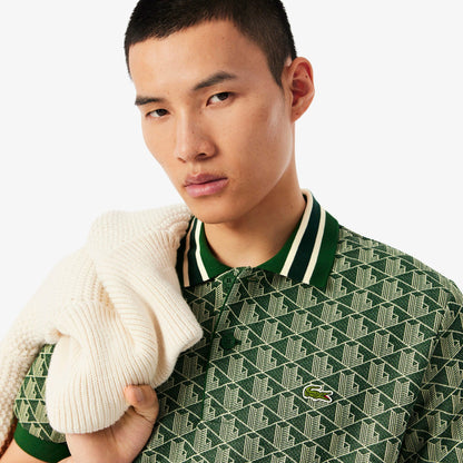 Lacoste Classic Fit Erkek Yeşil Polo