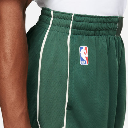 Nike Milwaukee Bucks Erkek Yeşil Basketbol Şortu