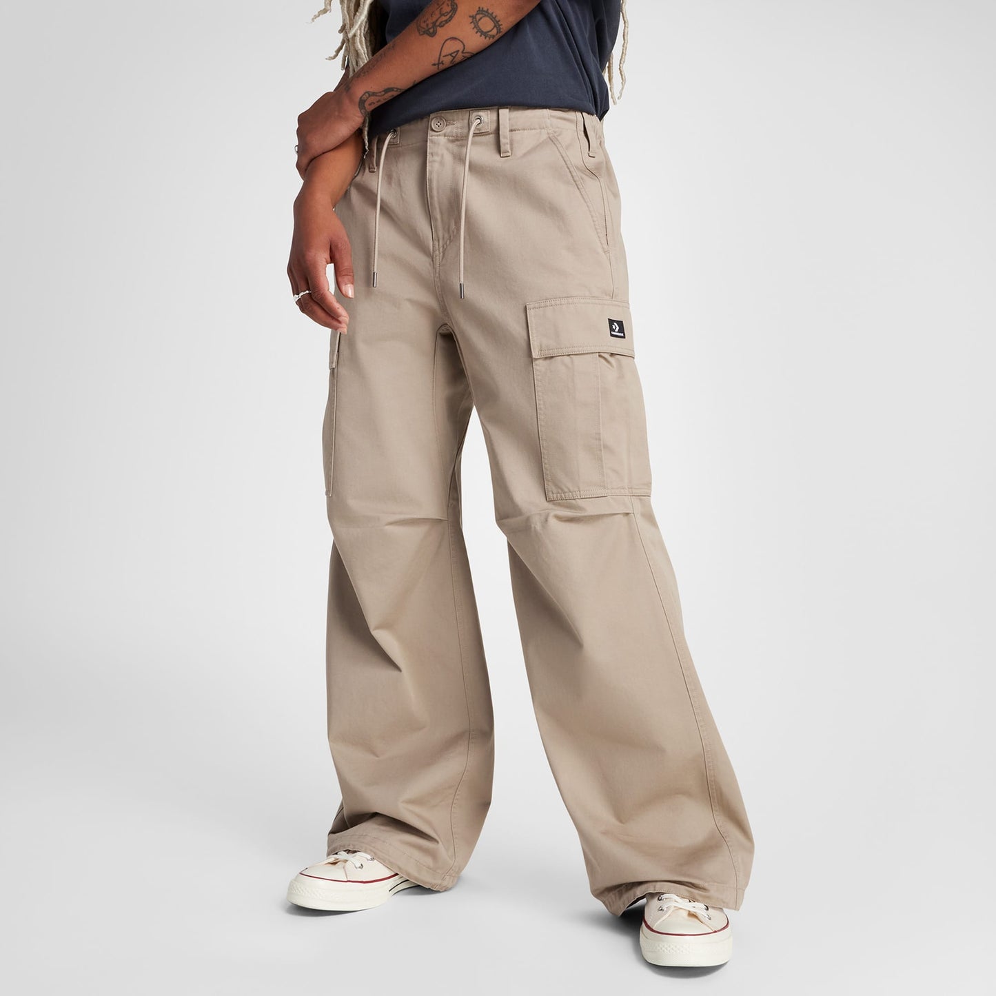 Converse Cargo Kadın Bej Pantolon
