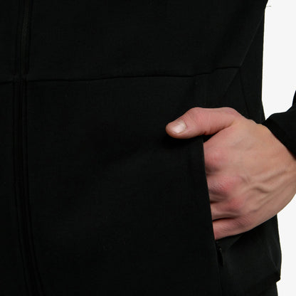 Everlast Relaxed Regular Siyah Yüksek Yaka Erkek Full Zip Sweatshirt