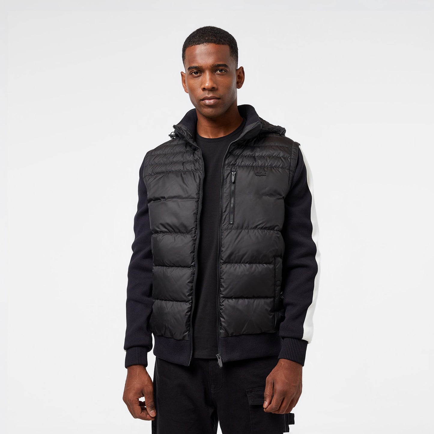 Lacoste Erkek Siyah Mont