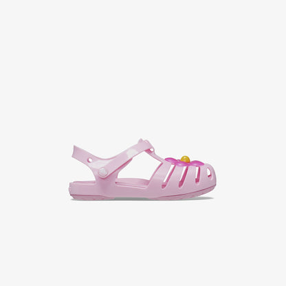 Crocs Isabella Charm T Bebek Pembe Sandalet