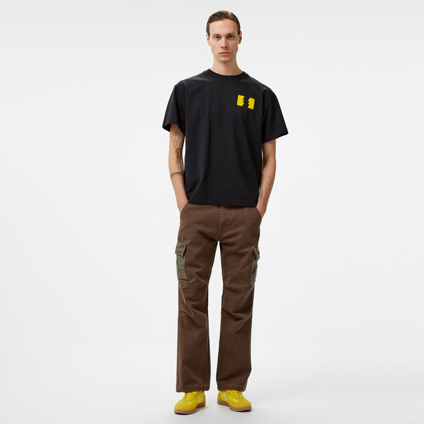The Hundreds Society Kills Erkek Siyah T-shirt