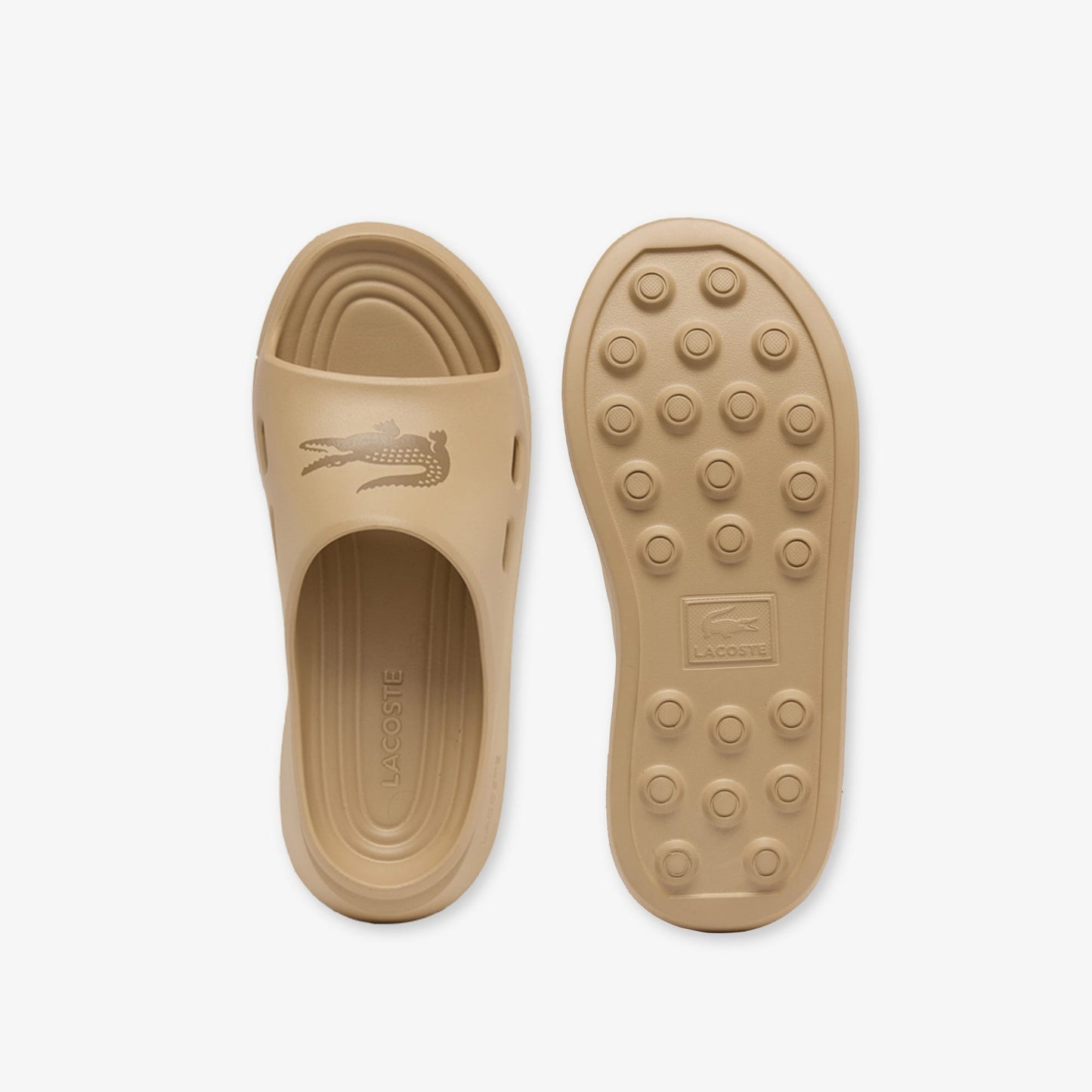 Lacoste Meduz Slide Erkek Kahverengi Terlik