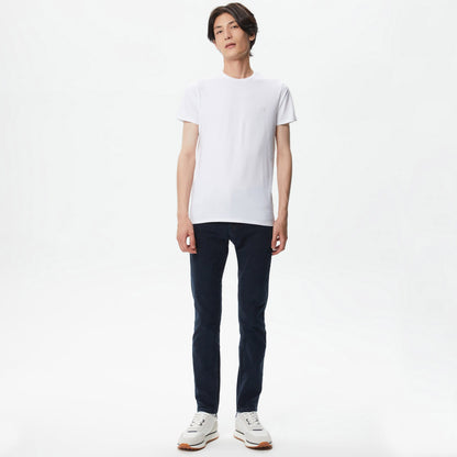 Lacoste Erkek Slim Fit Bisiklet Yaka Beyaz T-shirt