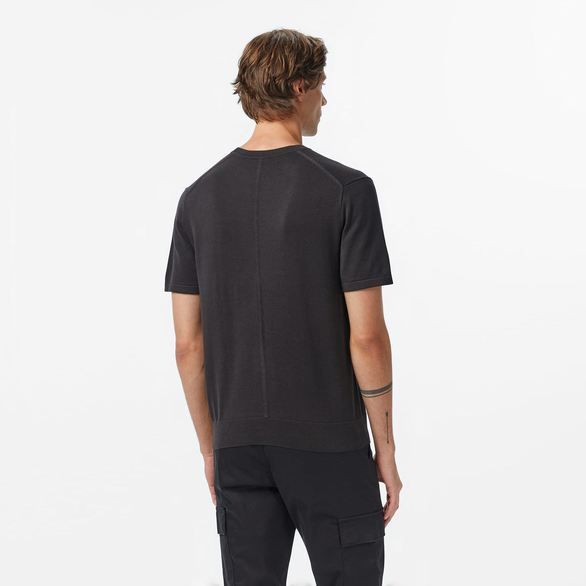 Calvin Klein Supima Erkek Siyah Triko
