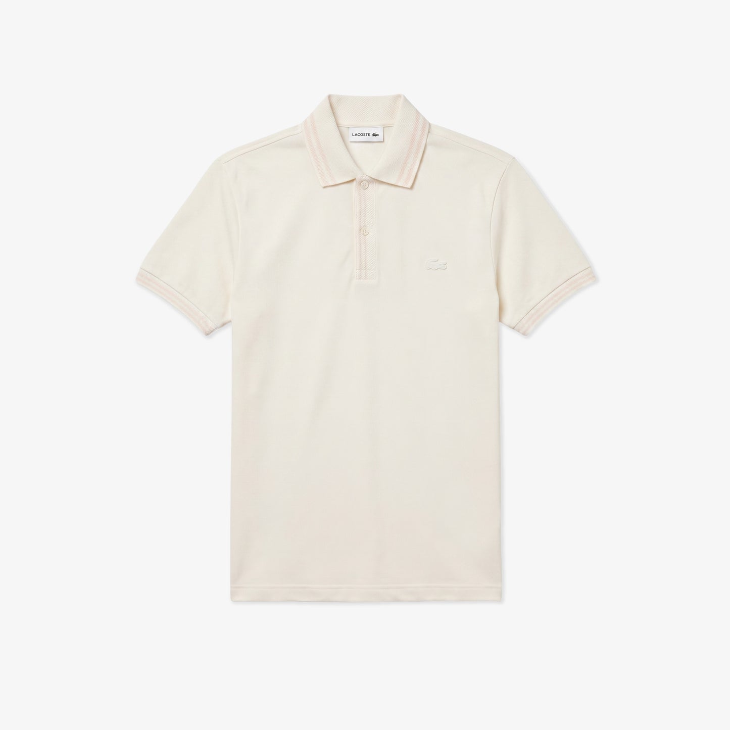 Lacoste Regular Fit Erkek Krem Polo