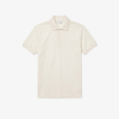 Lacoste Regular Fit Erkek Krem Polo