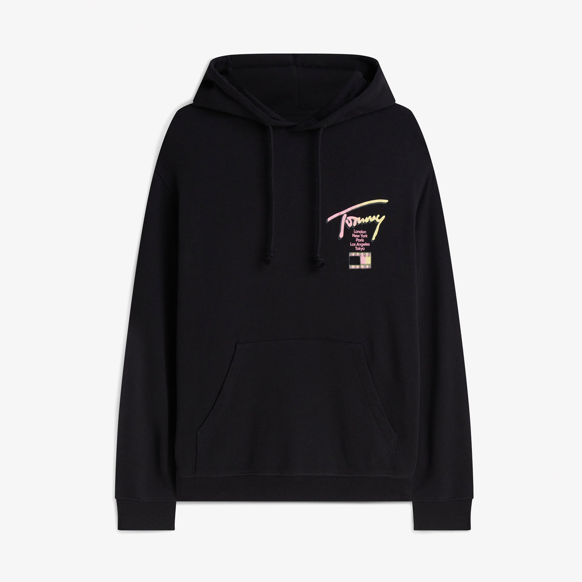 Tommy Hilfiger Rlx Signature Erkek Siyah Sweatshirt