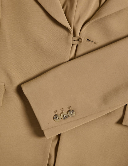 Twill Kumaş Blazer Ceket