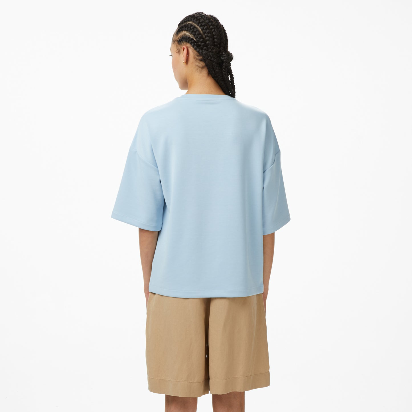 Nautica Kadın Mavi Slim Fit T-shirt
