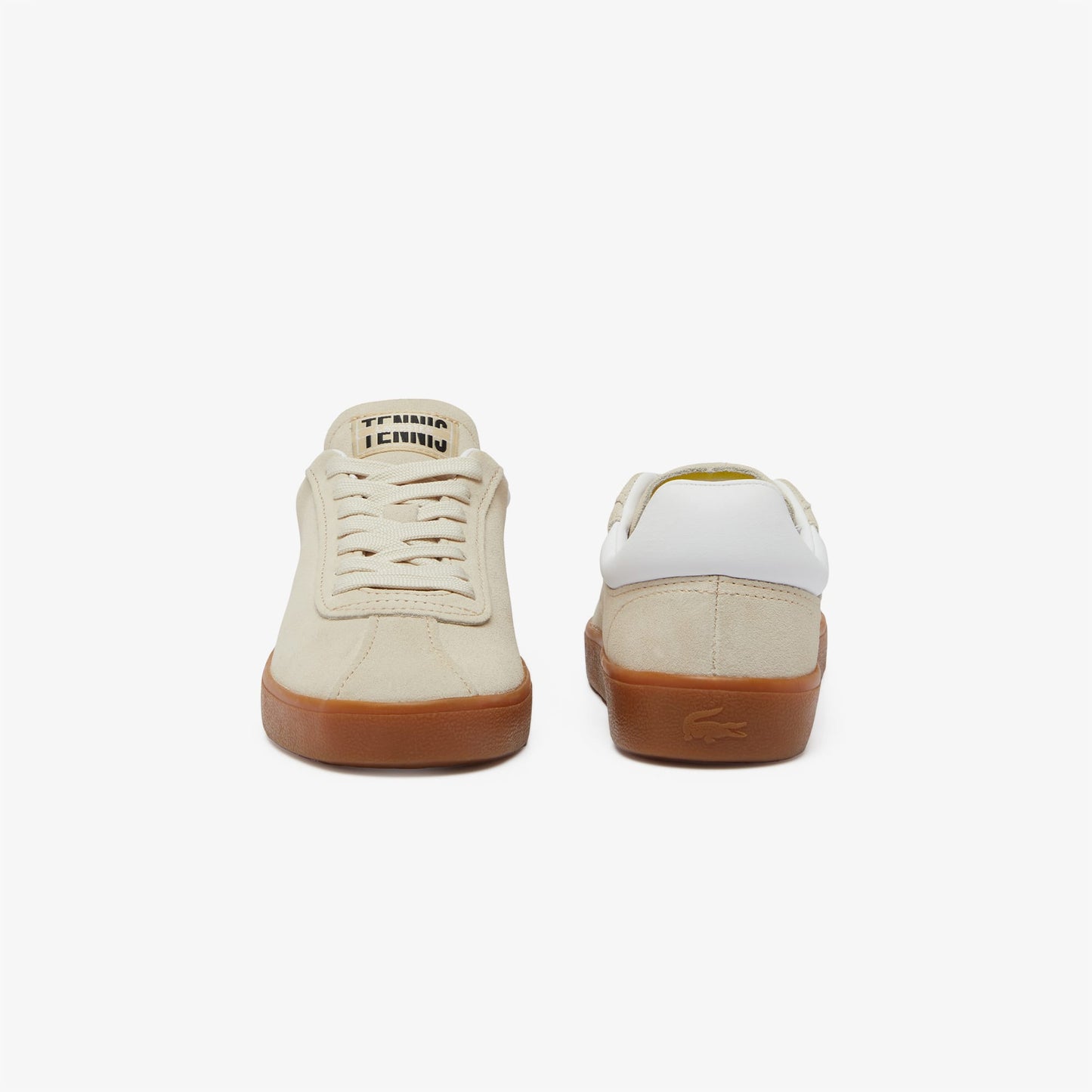 Lacoste Baseshot Kadın Krem Sneaker