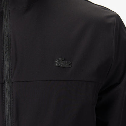 Lacoste Erkek Regular Fit Dik Yaka Siyah Mont