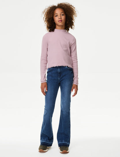 Saf Pamuklu Sweatshirt
