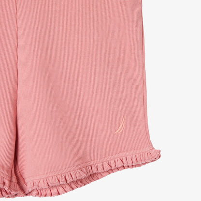 Nautica Kız Çocuk Pembe Standart Fit Şort