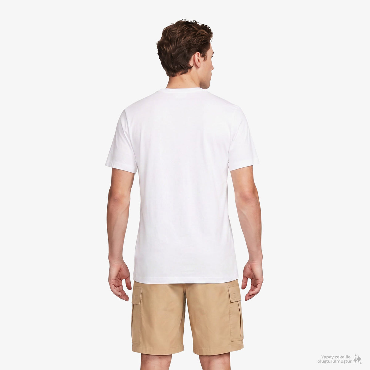 Nike Sportswear Icon Futura Erkek Beyaz T-shirt