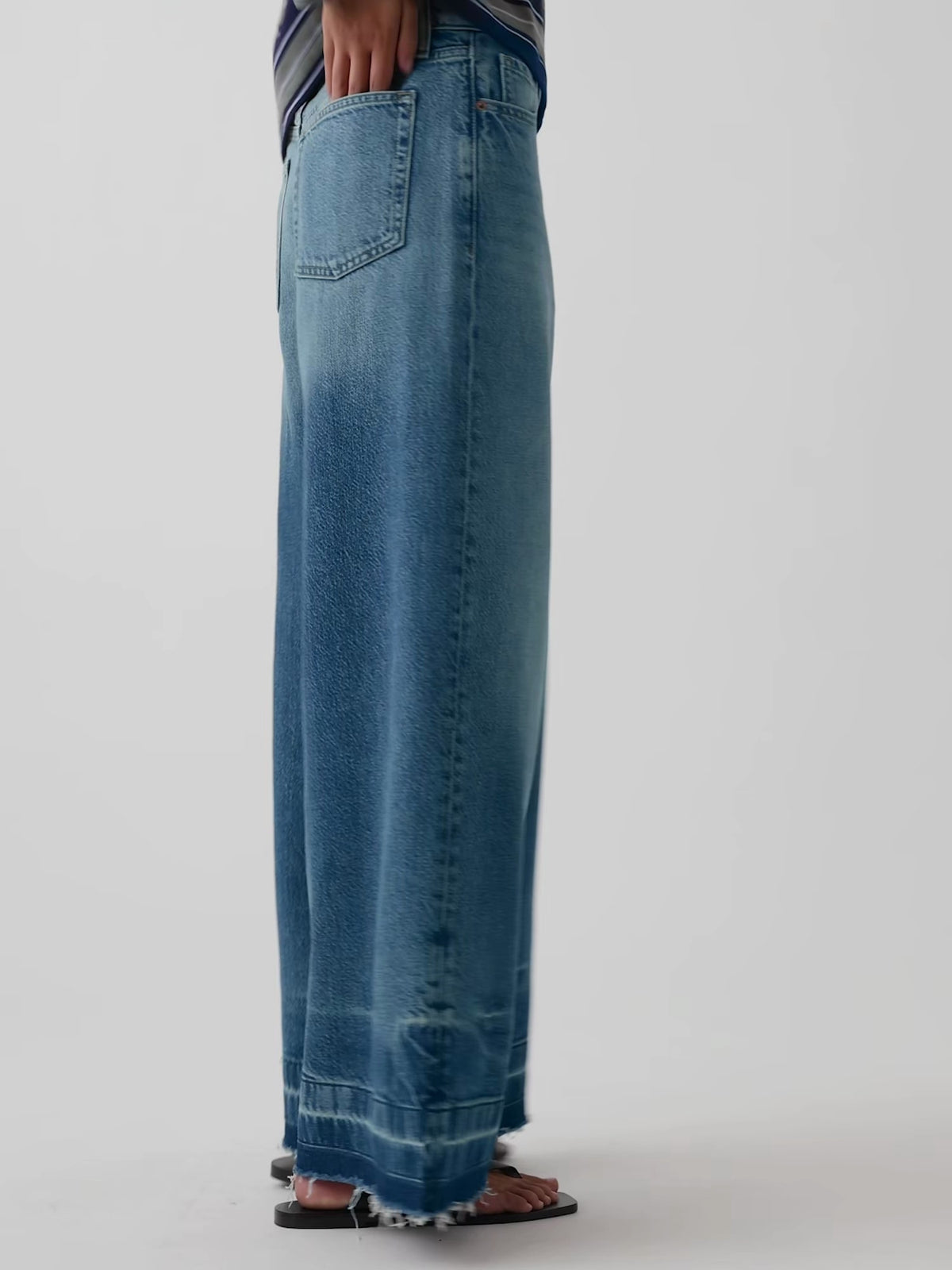 Mavi Mid Rise Ultrasoft Baggy Jean Pantolon