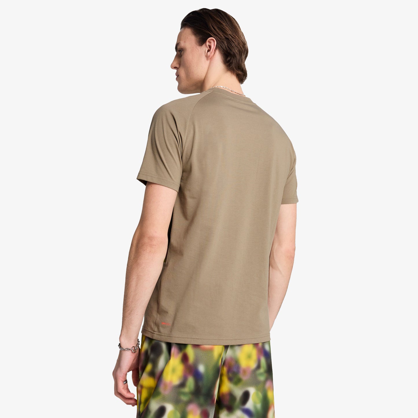 Puma Hoops X Pumatech Graphic Erkek Haki T-shirt