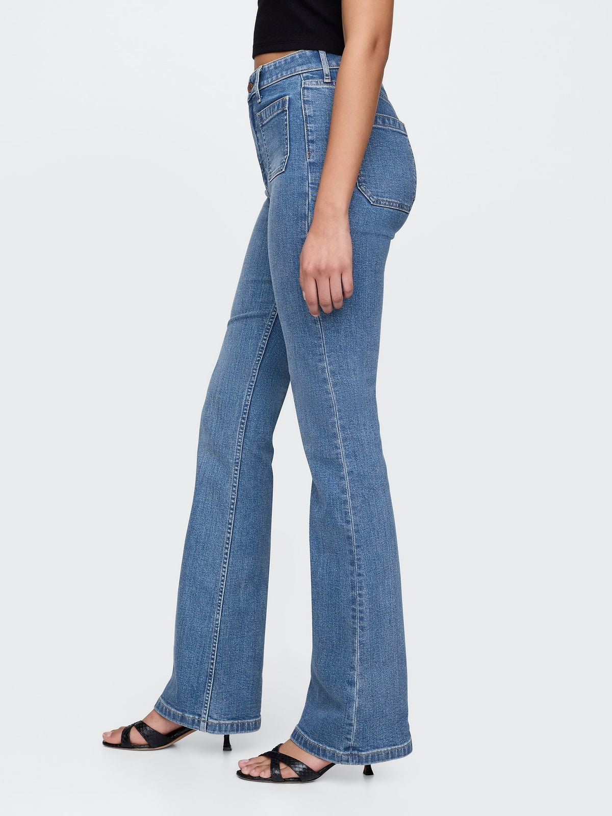 Mavi High Rise '70s Flare Curvy Jean Pantolon