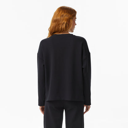 Nautica Kadın Siyah Regular Fit Sweatshirt