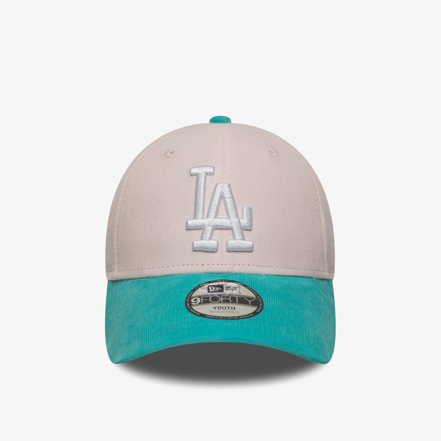 New Era La Dodgers Mlb Cord Pastel Çocuk Pembe Şapka