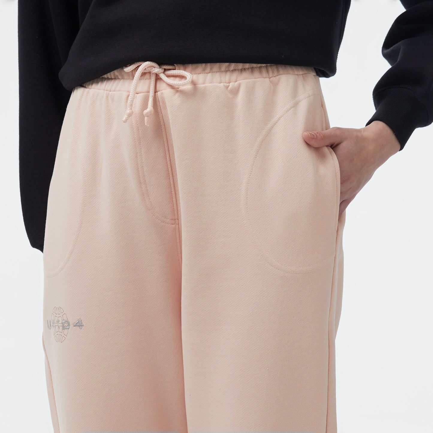 United4 Comfort Flare Kadın Pembe Eşofman Altı