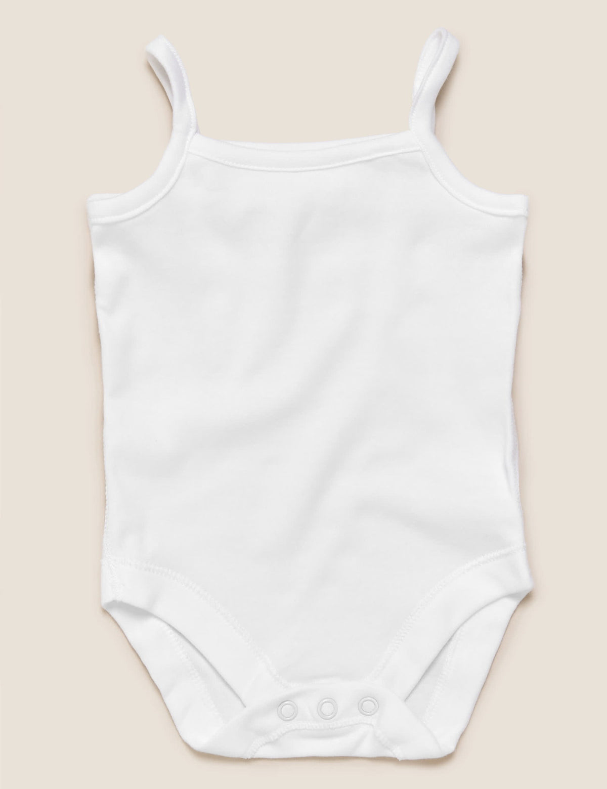 Saf Pamuklu 5'li Askılı Bodysuit (0-3 Yaş)