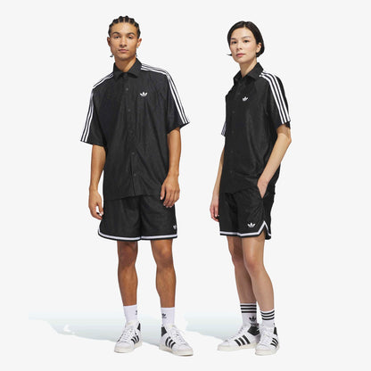 Adidas Jacquard Short Unisex Siyah Şort