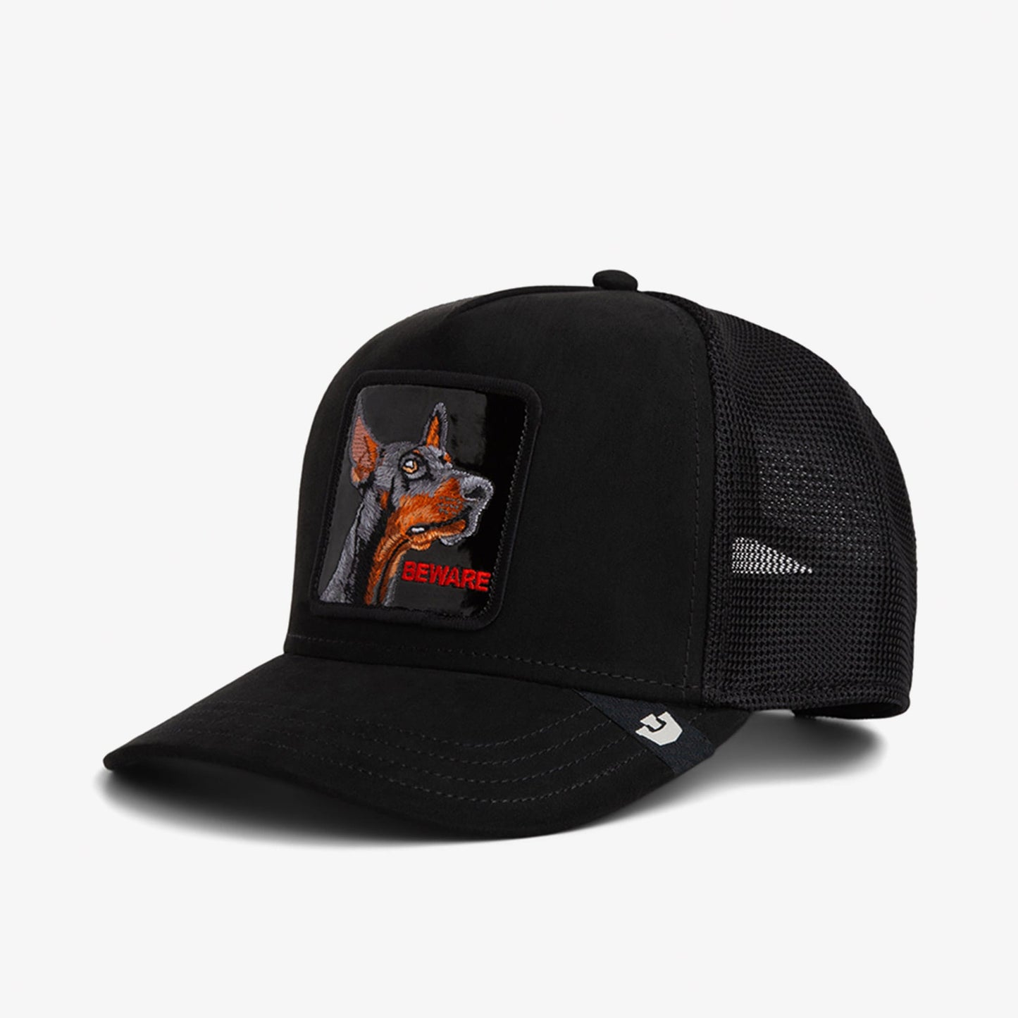 Goorin Bros Black Out Doberman Unisex Siyah Şapka