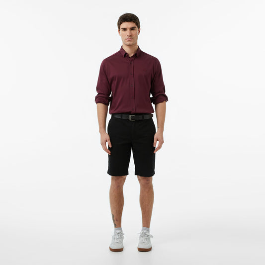 Lacoste Erkek Slim Fit Siyah Bermuda Şort