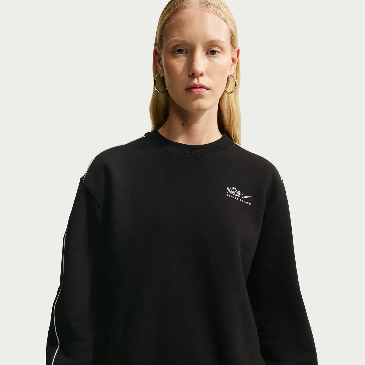 Nike Studio Fleece Kadın Siyah T-shirt