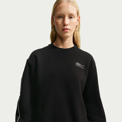 Nike Studio Fleece Kadın Siyah T-shirt