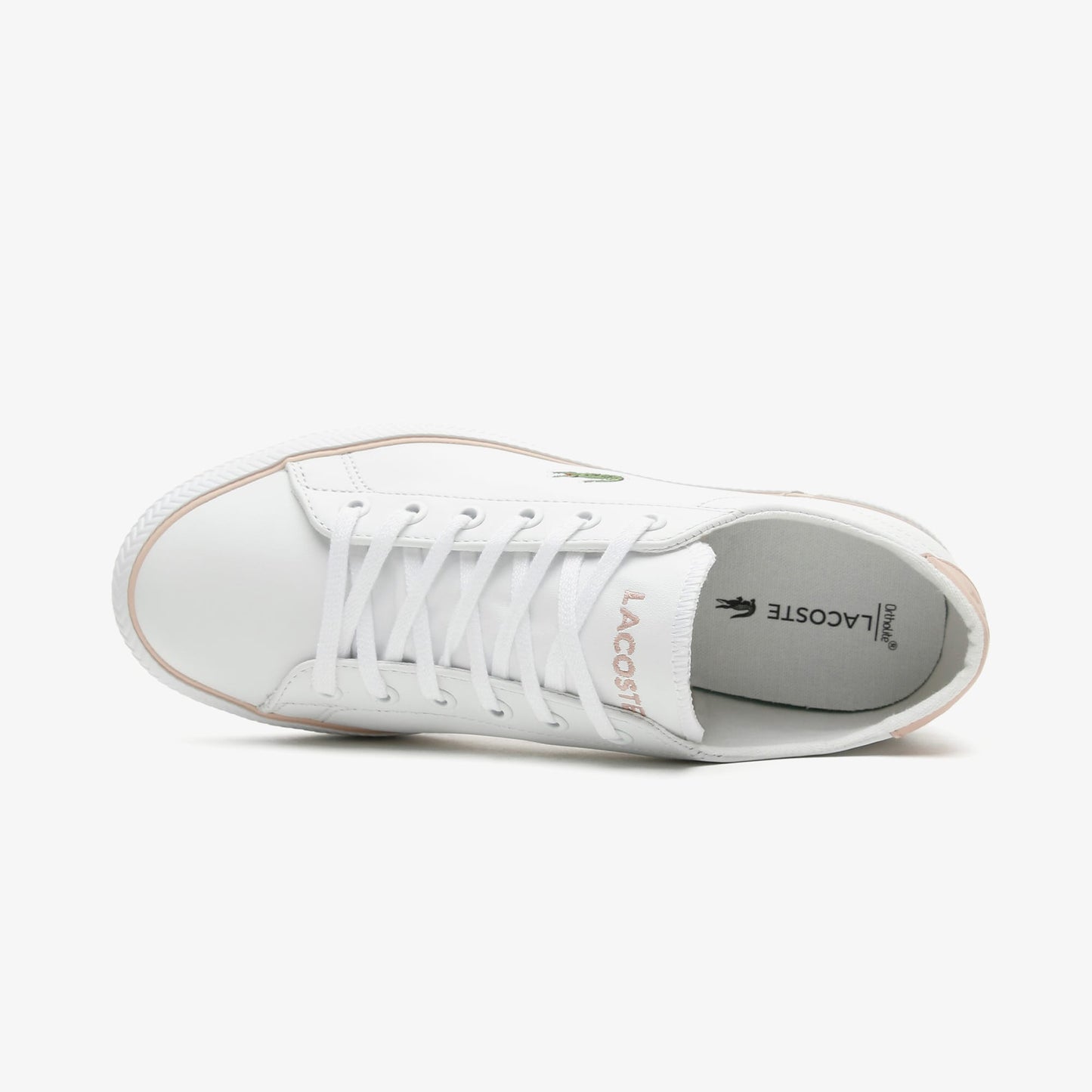 Lacoste Gripshot Bl 21 1 Cfa Kadın Beyaz - Açık Pembe Spor Ayakkabı