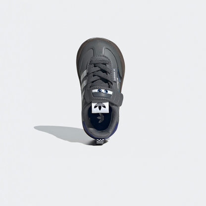 Adidas Pixar Cars Adifom Samba 360 Bebek Koyu Gri Ayakkabı