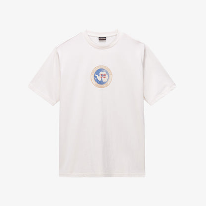 Napapijri S-phos Erkek Beyaz T-shirt