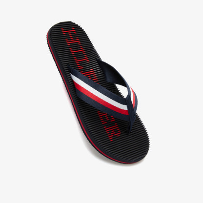 Tommy Hilfiger Logo Massage Erkek Lacivert Terlik