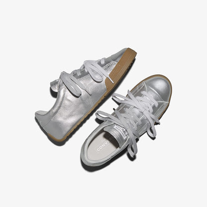 Converse Chuck Taylor Lo Unisex Metalik Gri Sneaker