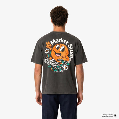Market Chill In The Net Erkek Siyah T-shirt